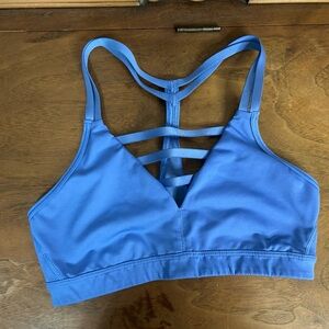Victoria Secrets Sport Blue Strappy Sports Bra, Size xs